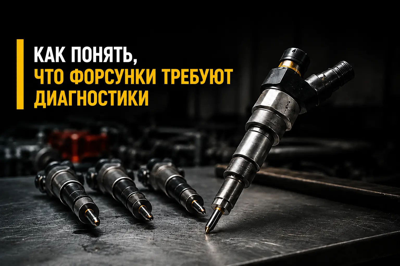 Как понять, что форсунки требуют диагностики