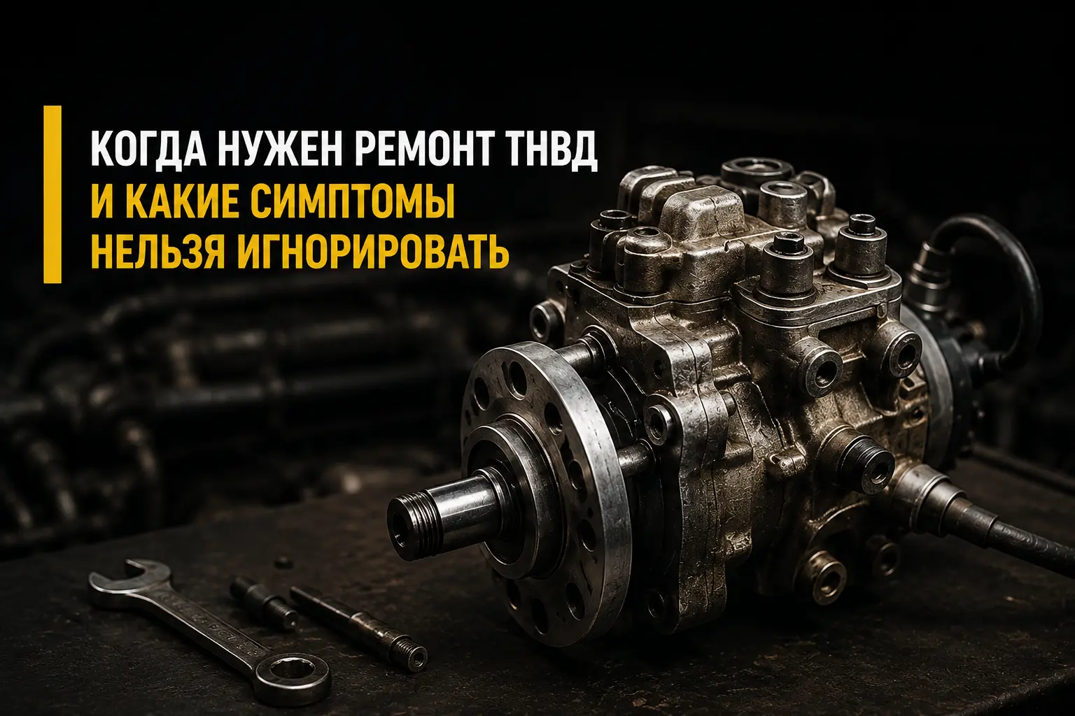 Когда нужен ремонт ТНВД и какие симптомы нельзя игнорировать