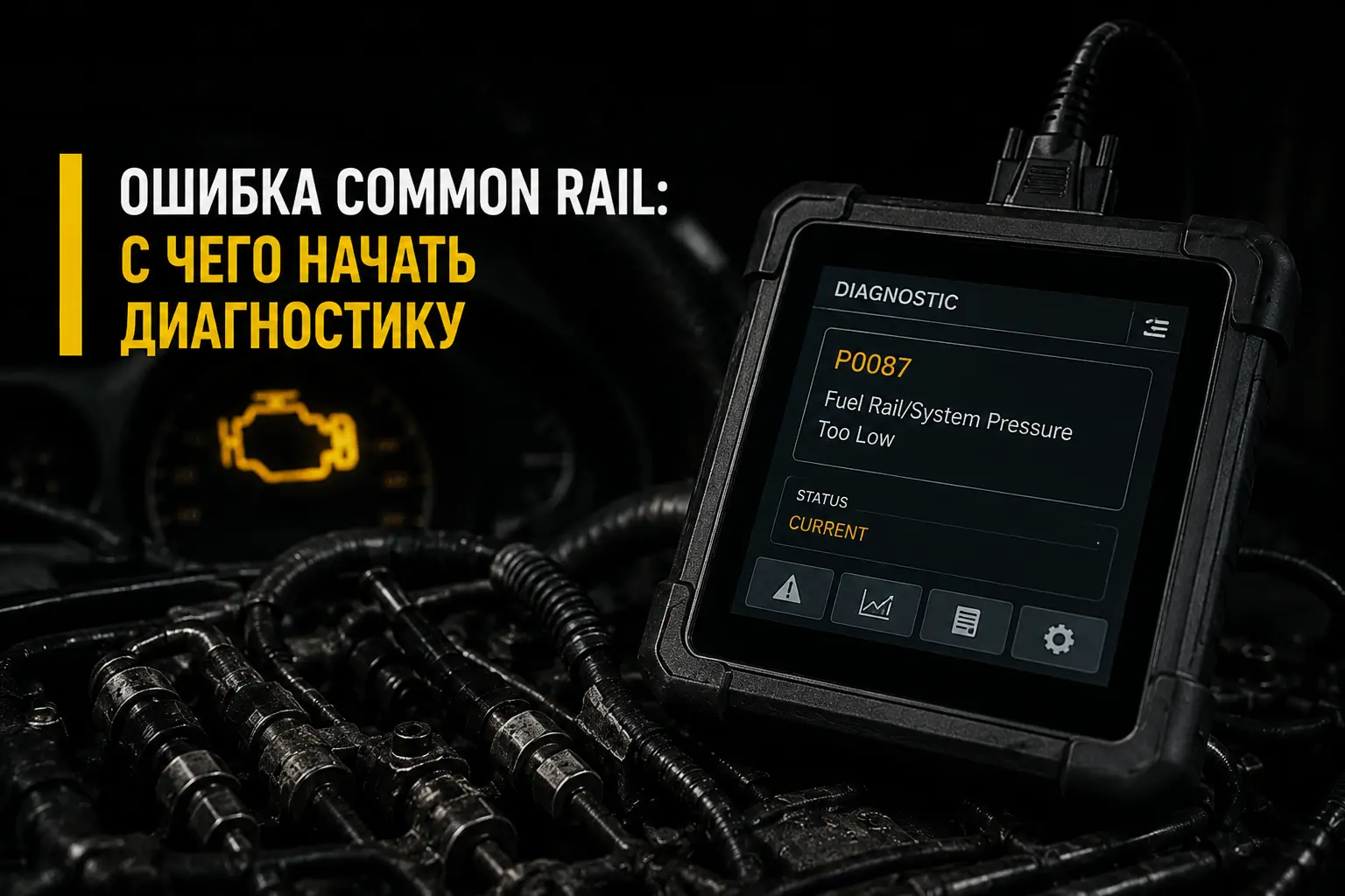 Ошибка Common Rail: с чего начать диагностику
