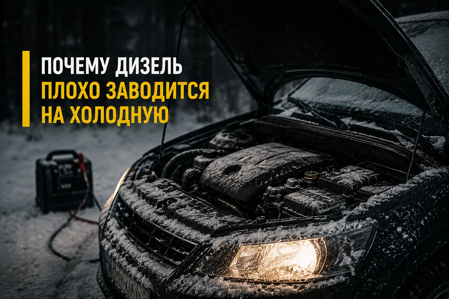 Почему дизель плохо заводится на холодную