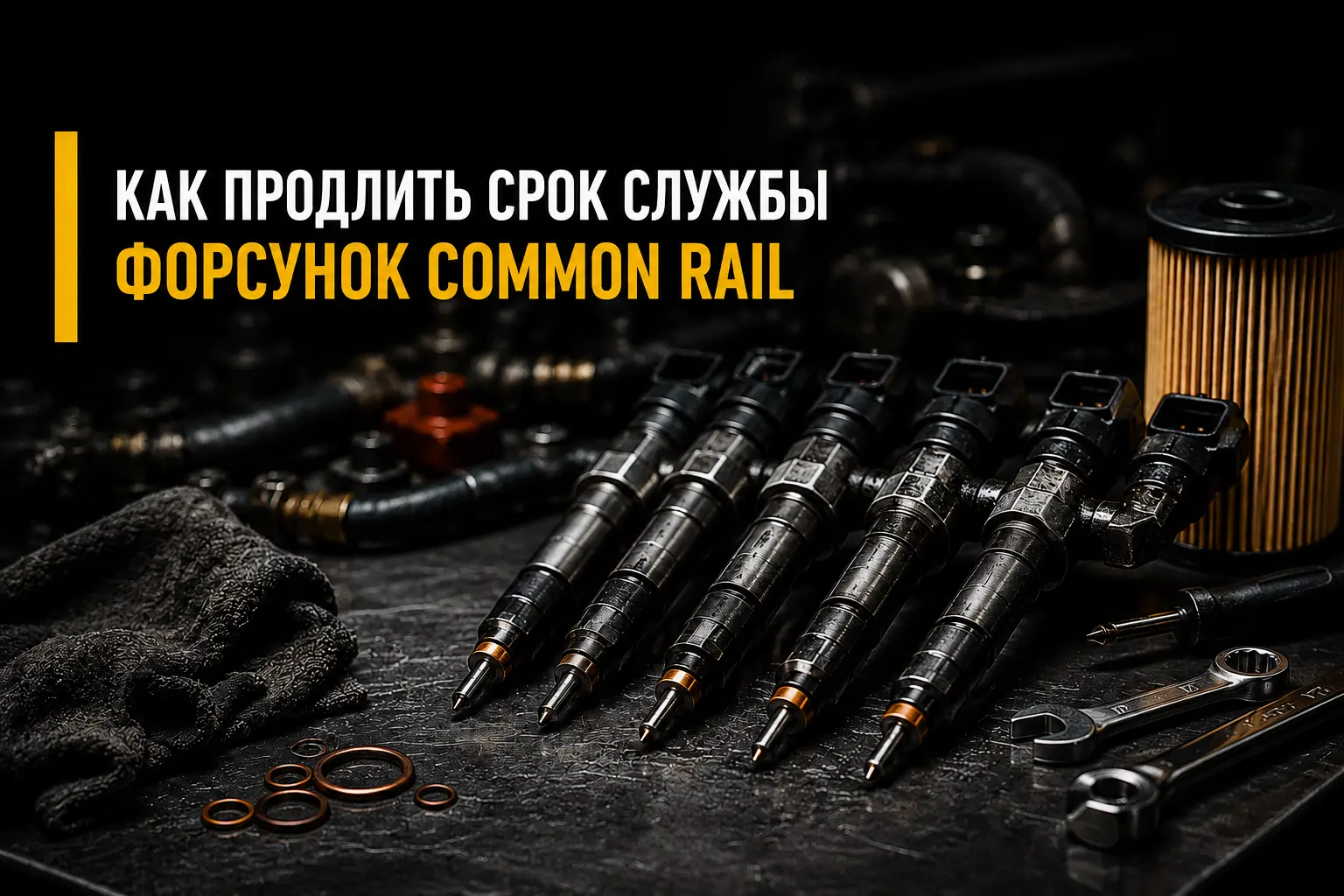 Как продлить срок службы форсунок Common Rail
